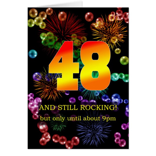 48th Birthday Still Rocking (Front)
