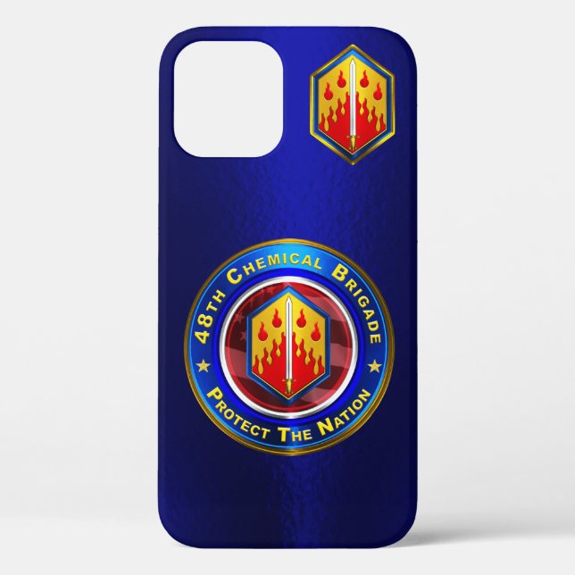 48th Chemical Brigade Customised Case-Mate iPhone Case (Back)