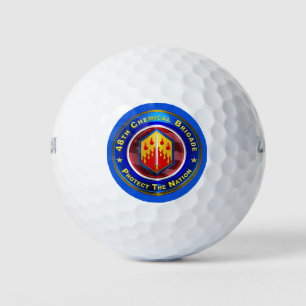 48th Chemical Brigade “Proven In Battle” Golf Balls