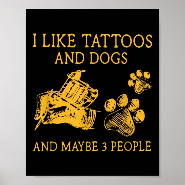 4905 108ike 116attoos 97nd 100ogs 97nd 109aybe 51  poster (Front)