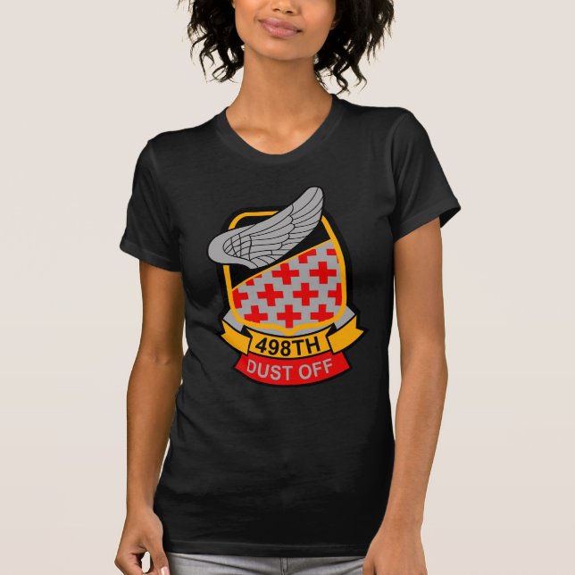498th Medical Company Air Ambulance - Dustoff T-Shirt (Front)