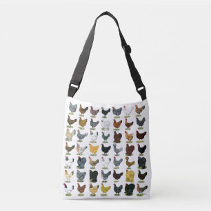 49 Chicken Hens Crossbody Bag