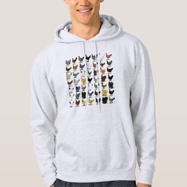 49 Chicken Hens Hoodie (Front)