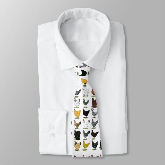 49 Chicken Hens Tie (Tied)