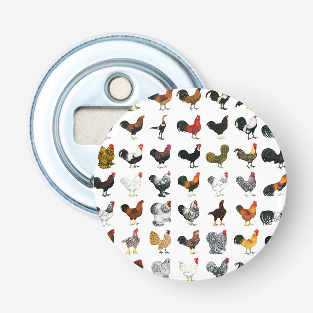 49 Roosters Bottle Opener (Front)