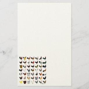 49 Roosters Stationery