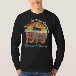 49 Year Old Awesome Since May 1973 50th Birthday T-Shirt