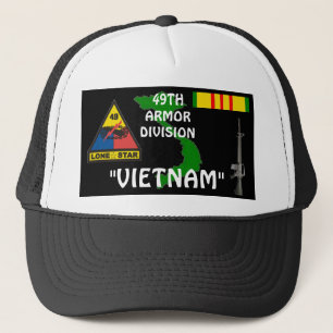 49th Armour Division Vietnam Veteran Ball Caps