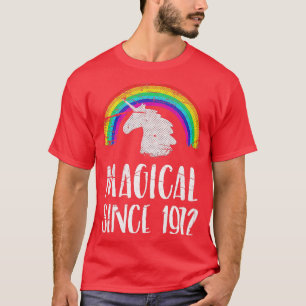49th birthday, vintage unicorn, Magical since 1972 T-Shirt