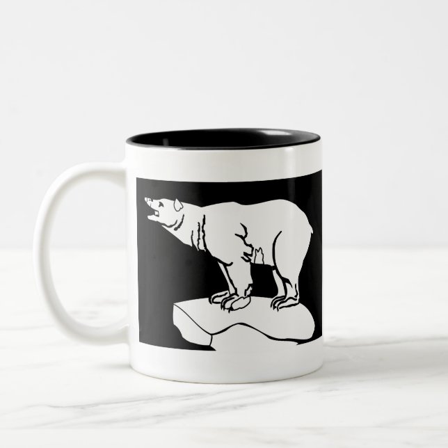 49th West Riding Infantry Division Two-Tone Coffee Mug (Left)