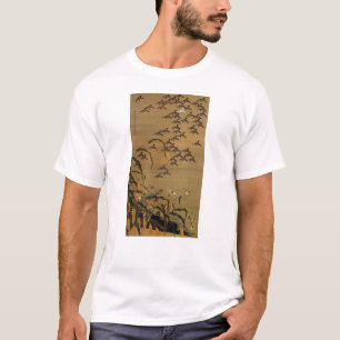4. 秋塘群雀図, 若冲 Flock of Sparrows, Jakuchū T-Shirt