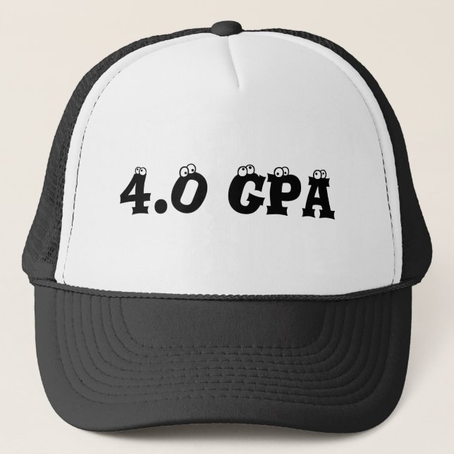 4.0 GPA TRUCKER HAT (Front)