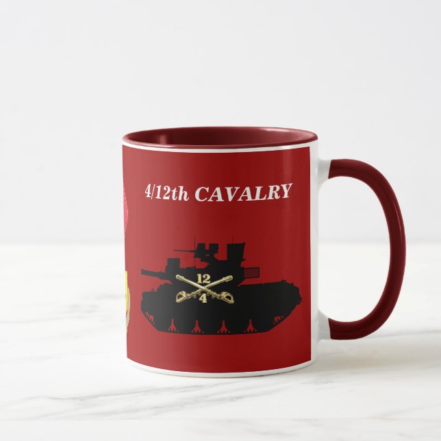 4/12th Cavalry M551 Sheridan Mug (Right)