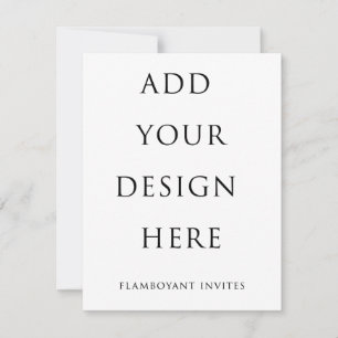 4.25”x5.5" Invitation / RSVP (10.8x14.0cm)