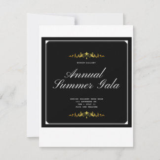 4.25" x 5.5"  Invitation Card