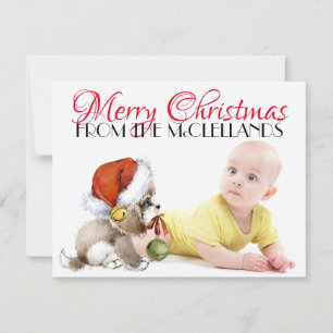 4.25x5.5 Photo Christmas Card