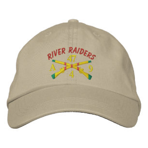 4/47th Inf. Crossed Rifles River Raiders Hat