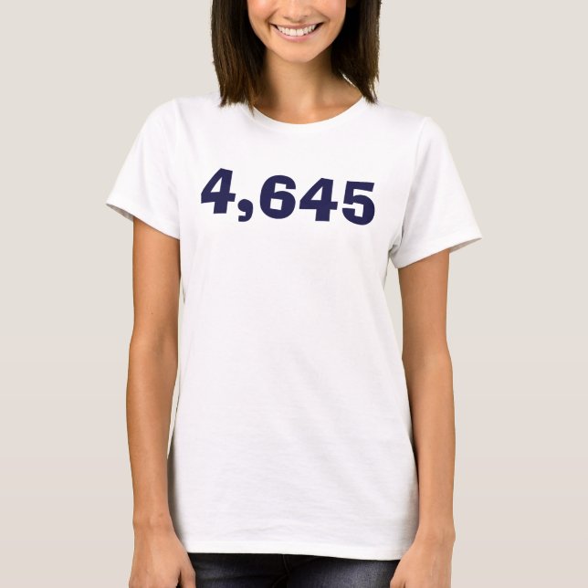4,645 light t-shirt (Front)