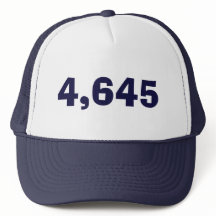 4,645 trucker hat