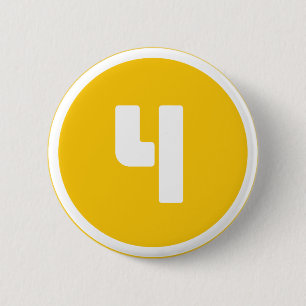 ## 4 ## 6 CM ROUND BADGE