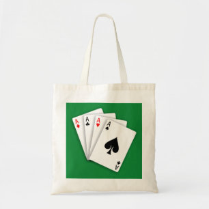 4 Aces Tote Bag