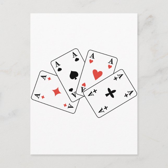 4 Aces U-107 Postcard (Front)