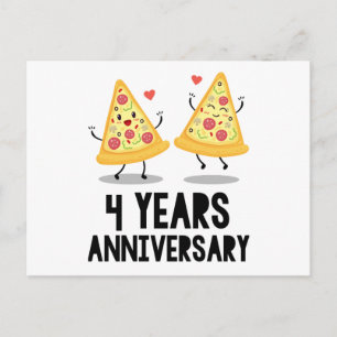 4 Anniversary Gifts Postcard