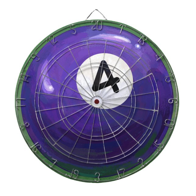 4 Ball Dartboard (Front)