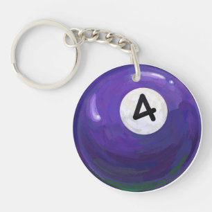 4 Ball Key Ring