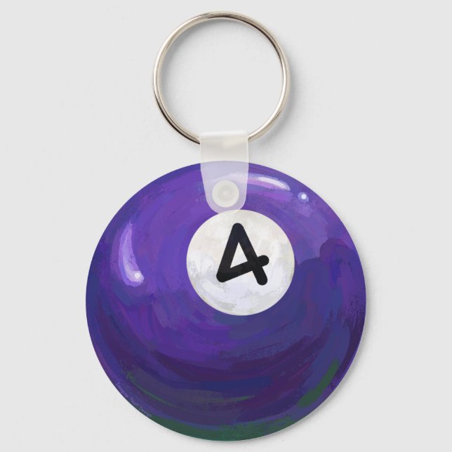 4 Ball Key Ring (Front)