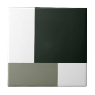 4 Coloures Ceramic Tile, Small (4.25" x 4.25") Ceramic Tile