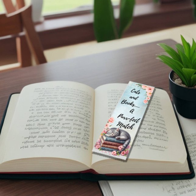 4 DIY Cute Cats And Books Quotes Bookmarks  (Creator Uploaded)