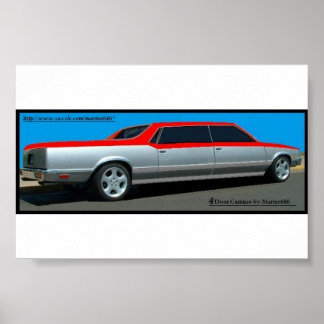 4 Door El Camino by Marius646 Poster