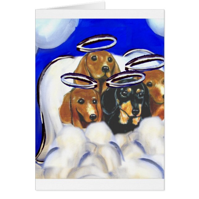 4 doxie angels (Front)