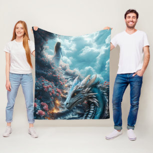 #4 Dragon World Fleece Blanket