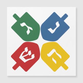 4 dreidels