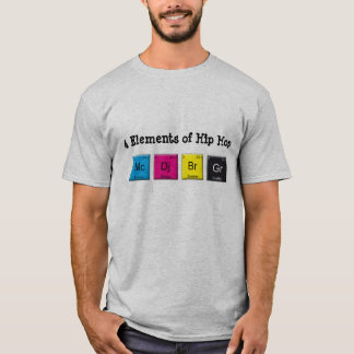 4 Elements of Hip Hop T-Shirt