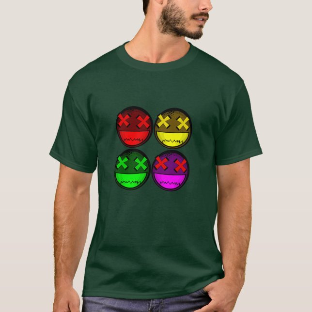 4 faces T-Shirt (Front)