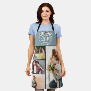 4 family photo collage mum keepsake mothers day apron