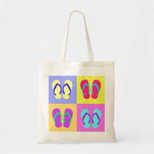 4 Flip-Flops Tote Bag