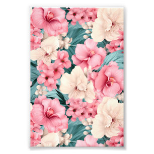 #4 Floral Pattern Photo Print