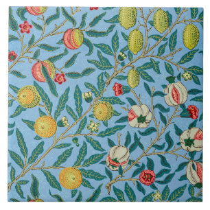 4 fruits painting ceramic tile