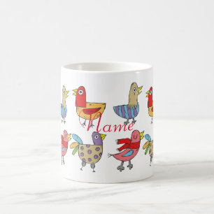 4 Funny Birds Thunder_Cove Coffee Mug