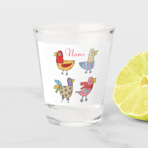 4 Funny Birds Thunder_Cove Shot Glass
