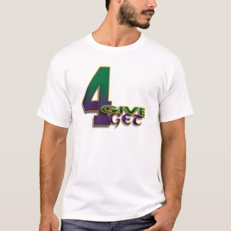 4-Give 4-Get 4 Favre White Green T-Shirt
