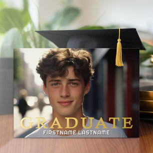 4 Graduation Photos with Grad Party
