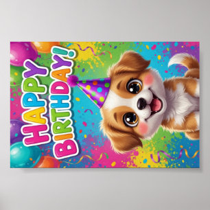 #4 Happy Birthday Poster