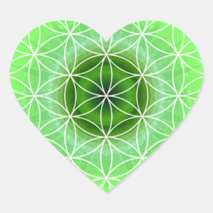4 heart chakra green created by Tutti Sticker