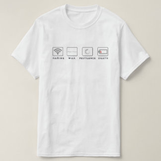 4 Horsemen of the Tech Apocalypse Funny Novelty T-Shirt