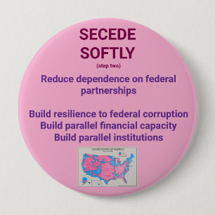 4 inch round Button